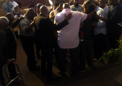 Men Praying Group