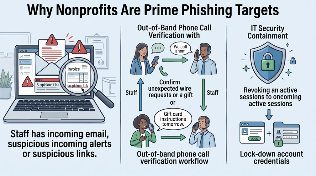 Why Nonprofits Are Prime Phishing Targets