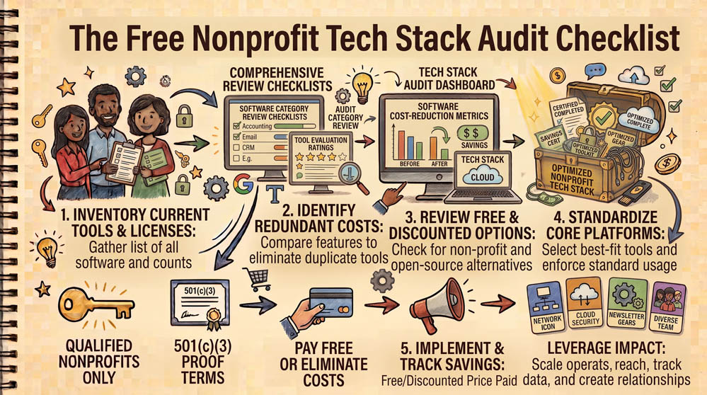 The Free Nonprofit Tech Stack Audit Checklist